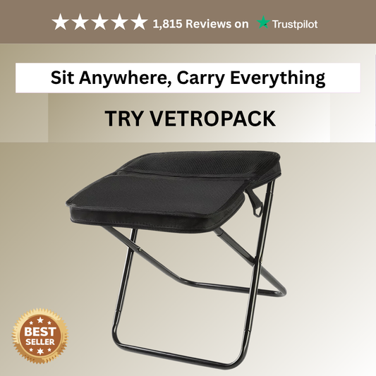 VetroPack™ -  Portable Chair + Backpack Combo